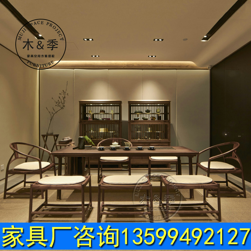 New Chinese style Tea tables and chairs combination Modern simplicity Tea Service White wax Wood wood tea table Buddhist mood Tearoom furniturein the Residential furniture , Tables , Other Tables category - from Buy2taobao.com to provide professional Taobao agent buy service