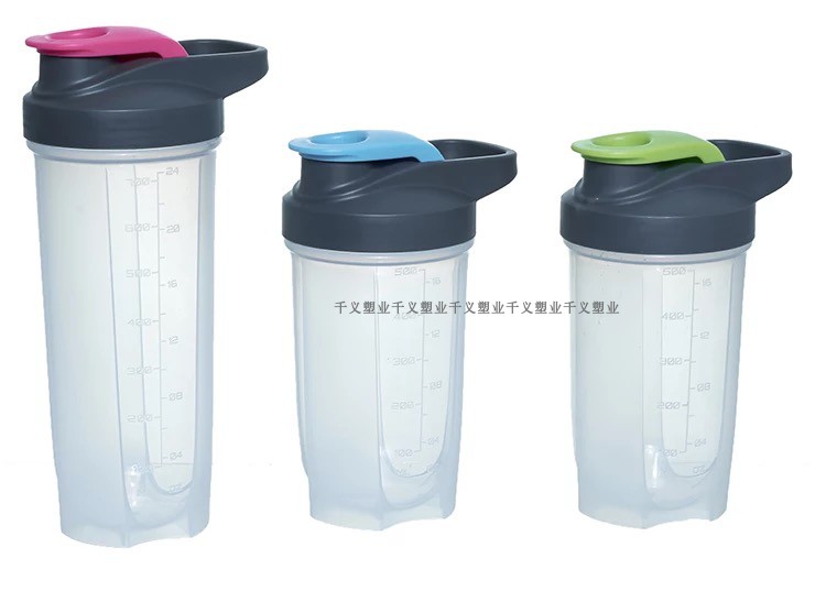 摇摇杯500ML蛋白粉健身运动水杯搅拌奶昔杯带刻度大容量塑料杯|ruв категории посуда, кубок/кубок/чайник, Зажигай кубок - от Buy2taobao.com для оказания профессиональной услуги покупки агента Taobao