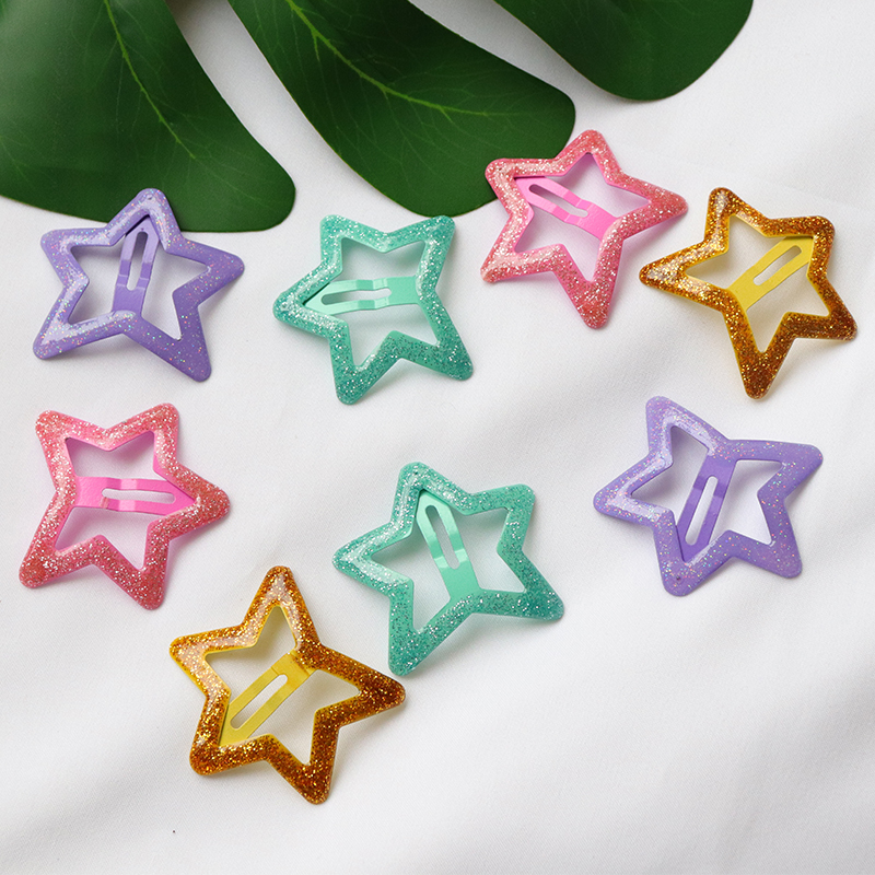 Linyun Same item star Hairpin girl BB star Liuhaijia Word folder Edge clamp Card issuance Versatile pinkycolorin the Accessories/Fashion Jewelry, Hair Accessories category - from Buy2taobao.com to provide professional Taobao agent buy service
