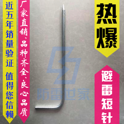 防雷世家热镀锌不锈钢避雷针接闪杆圆角防雷短针直立折弯型可定做在类目 电子/电工, 防盗报警器材及系统, 安防配件中 - 来自Buy2taobao.com提供专业的淘宝代购服务