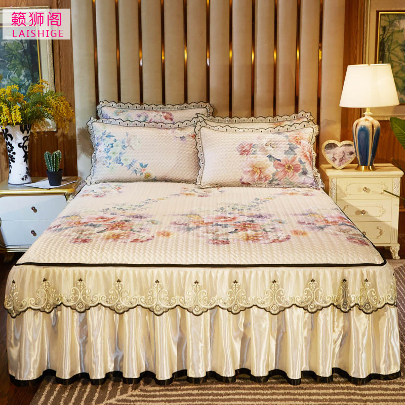 summer Bed skirt summer sleeping mat Three-piece Suite 1.8 Folding Machine Double Ice silk seats air conditioner Soft seats or berths Bedspread Mat 2 min the Bedclothes , Mat/Mats/Rattan seats/Straw mat/Leather seats category - from Buy2taobao.com to provide professional Taobao agent buy service