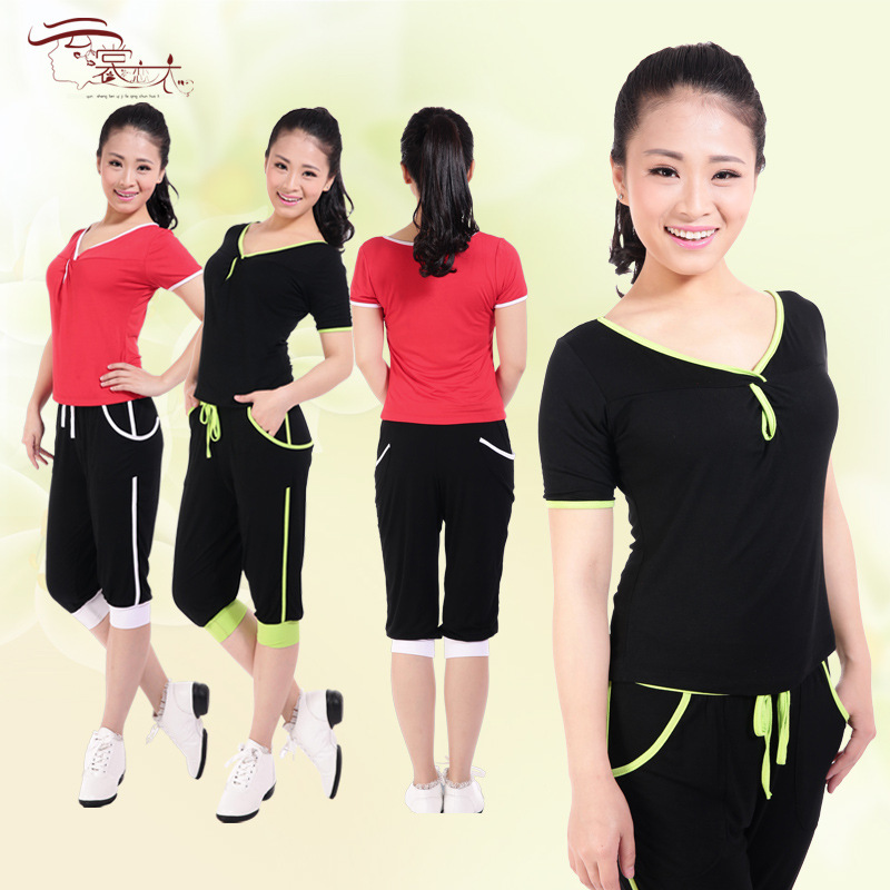 Zimei square dance clothing Sports suit Yoga Wear Bodybuilding Dancing clothes A35in the Sports/Yoga/Fitness/Fans supplies , Dance/Aerobics/Gymnastics , Hip-hop , Hip-hop clothing category - from Buy2taobao.com to provide professional Taobao agent buy service