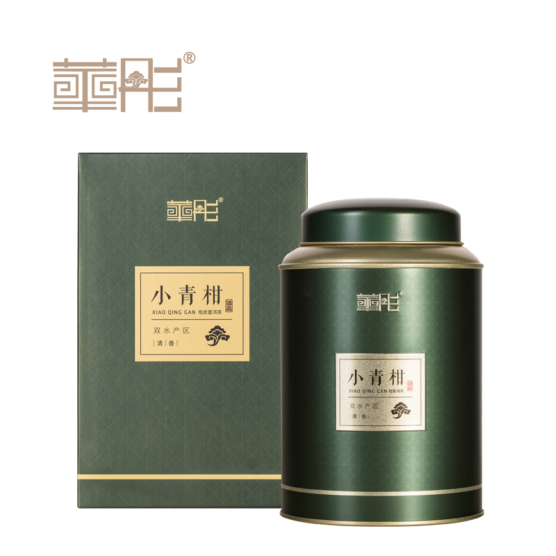 華彤 清香小青柑新會陳皮普洱茶柑普茶桔普熟茶禮盒250g在類目 茶, 普洱中 - 來自Buy2taobao.com提供專業的淘寶代購服務
