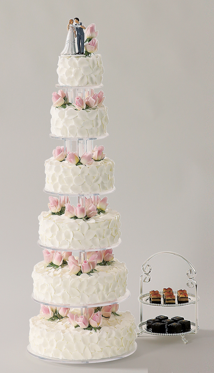 Shenzhen Cake Model simulation new pattern rose Wedding celebration Cake Acrylic Shelf Cake White Rose Modelin the Home accessories , Vase/Flower/Artificial flowers/Imitation jewelry , Simulation of fruit category - from Buy2taobao.com to provide professional Taobao agent buy service