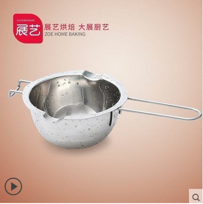 展艺 304不锈钢材质巧克力隔水融化碗 黄油加热融化碗 烘焙加热锅在类目 厨房/烹饪用具, 烧烤/烘焙用具, 烘培DIY器具, 其它烘焙器具中 - 来自Buy2taobao.com提供专业的淘宝代购服务
