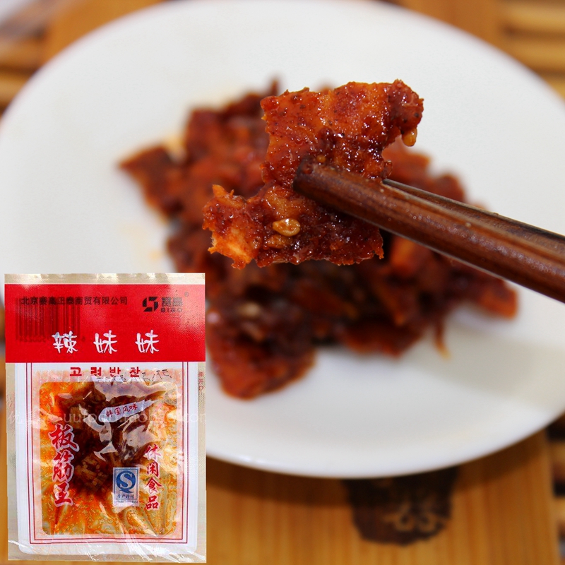 韩国风味赛高香辣牛板筋小包装8.5g辣妹妹辣小子牛肉零食50袋包邮在类目 零食/坚果/特产, 牛肉干/猪肉脯/卤味零食, 牛肉类中 - 来自Buy2taobao.com提供专业的淘宝代购服务
