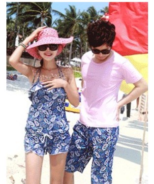 the republic of korea Imported Agency purchase lovers Swimsuit Bikini Three-piece Suite Swimwear Beach pants 950in the Sports/Yoga/Fitness/Fans supplies , Swim , Lovers swimsuit category - from Buy2taobao.com to provide professional Taobao agent buy service