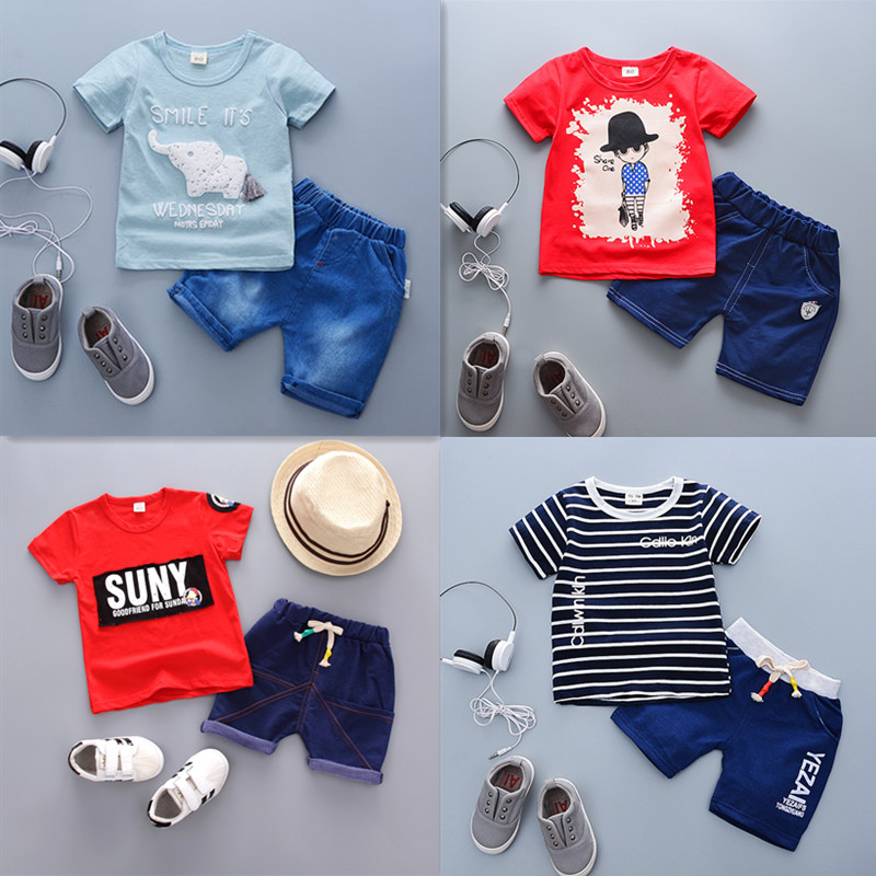兒童夏裝套裝2018新款小童寶寶兒童夏季短袖外出服兩件套1-4周歲在類目 童裝/嬰兒裝/親子裝, 套裝中 - 來自Buy2taobao.com提供專業的淘寶代購服務