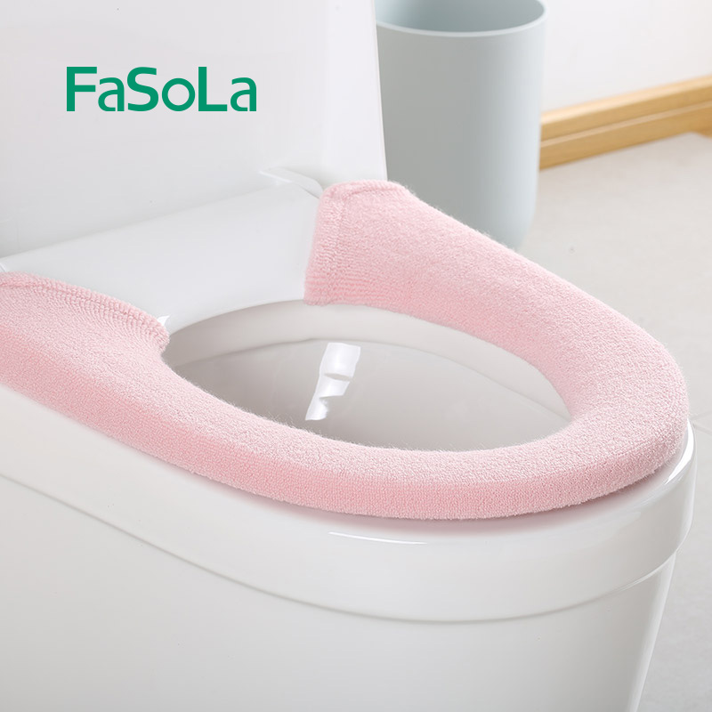 日本FaSoLa纯棉马桶垫家用冬季加厚坐便器垫欧式马桶圈马桶套在类目 家庭/个人清洁工具, 卫浴用具/卫浴配件, 马桶套/马桶座圈中 - 来自Buy2taobao.com提供专业的淘宝代购服务