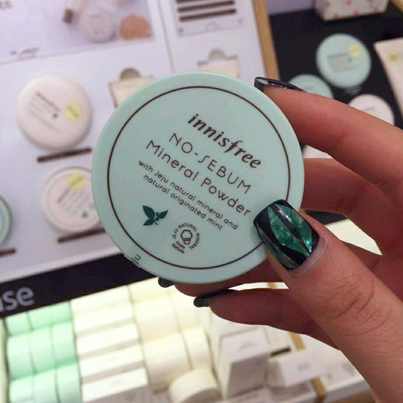 Authentic Korean innisfree/ Innisfree Minerals Mint Loose powder Oil control Make up Limited editionin the Makeup/Perfume/Beauty tools , Powder/Loose category - from Buy2taobao.com to provide professional Taobao agent buy service