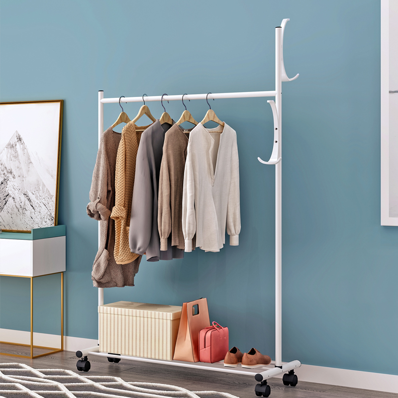 Suo Ernuo Coat rack to ground bedroom Clothes hanger simple and easy Clothes rack household Economic type coat hanger Shelfin the Residential furniture , Shelf , Coat Rack category - from Buy2taobao.com to provide professional Taobao agent buy service