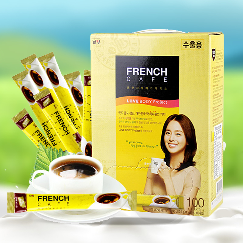 韩国进口南阳法式咖啡10.9g*110条(盒)速溶咖啡110条装冲饮在类目 咖啡/麦片/冲饮, 速溶咖啡/咖啡豆/粉, 速溶咖啡中 - 来自Buy2taobao.com提供专业的淘宝代购服务