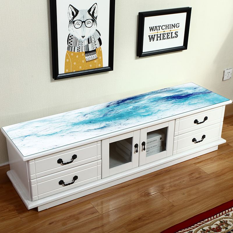 TV cabinet Table mat waterproof Anti-oil Anti scald pvc Soft plastic Glass rectangle Office kitchen tableclothin the Home Fabric , Table cloth , Wallpaper category - from Buy2taobao.com to provide professional Taobao agent buy service
