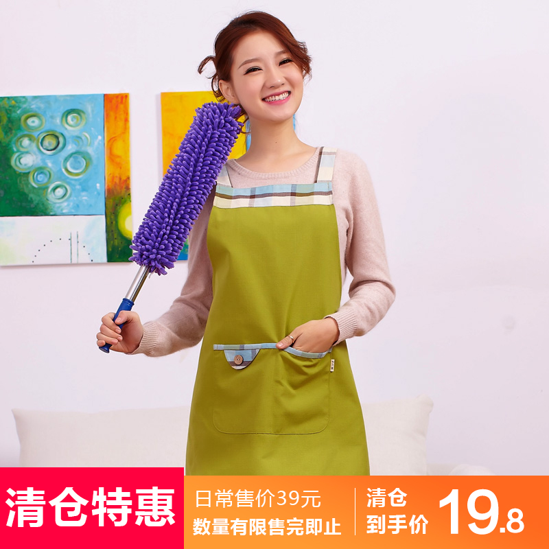 Clearance work apron Korean Edition fashion lovely princess Home Furnishing kitchen adult cook apron customizedin the Family/Personal Cleaning Tools , Housework/Floor cleaning equipment , Apron category - from Buy2taobao.com to provide professional Taobao agent buy service