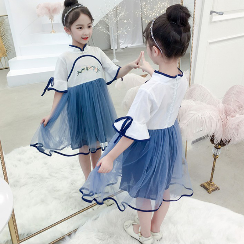 女童汉服中国风明制古装超仙襦裙小女孩夏装公主复古唐装改良裙子|msdalam kategori Kanak-kanak/Bayi/Keluarga dipasang, Kanak-kanak cheongsam/pakaian/pakaian kebangsaan, pakaian - dari Buy2taobao.com untuk memberikan perkhidmatan ejen Taobao profesional membeli