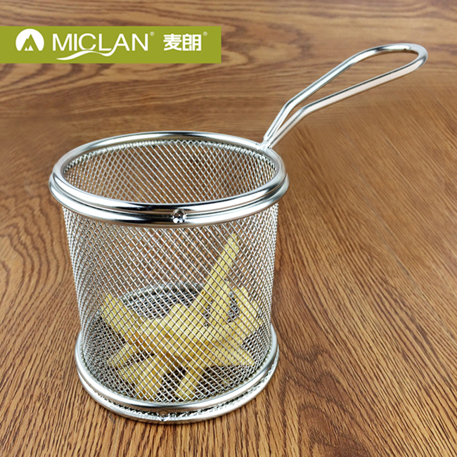 迷你小炸篮 薯条篮薯条架小吃架薯条筐 不锈钢油炸篮炸网 商用|msdalam kategori pinggan mangkuk, pinggan mangkuk, mangkuk buah-buahan/plat buah-buahan/bakul buah-buahan - dari Buy2taobao.com untuk memberikan perkhidmatan ejen Taobao profesional membeli