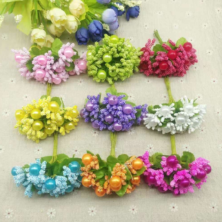 DIY simulation Flower Pearl Berry Bouquet of flowers Garland Candy box Christmas Gift box parts decorate Material Sciencein the Home accessories , Vase/Flower/Artificial flowers/Imitation jewelry , Artificial flowers/Artificial flower category - from Buy2taobao.com to provide professional Taobao agent buy service
