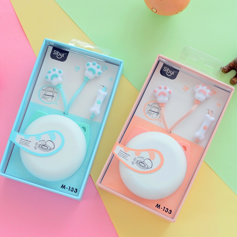 lovely Cartoon Catlike headset In ear mobile phone currency girl student originality the republic of korea Bass drive-by-wire headset Meng Mengin the Audio appliances , Headphone/Headsets category - from Buy2taobao.com to provide professional Taobao agent buy service