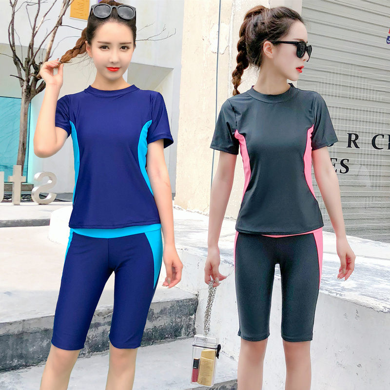 Swimsuit Fission Flat angle conservative Show thin 5 points student Sports money Large MM Swimwear Koreain the Sports/Yoga/Fitness/Fans supplies , Swim , Split swimsuit category - from Buy2taobao.com to provide professional Taobao agent buy service