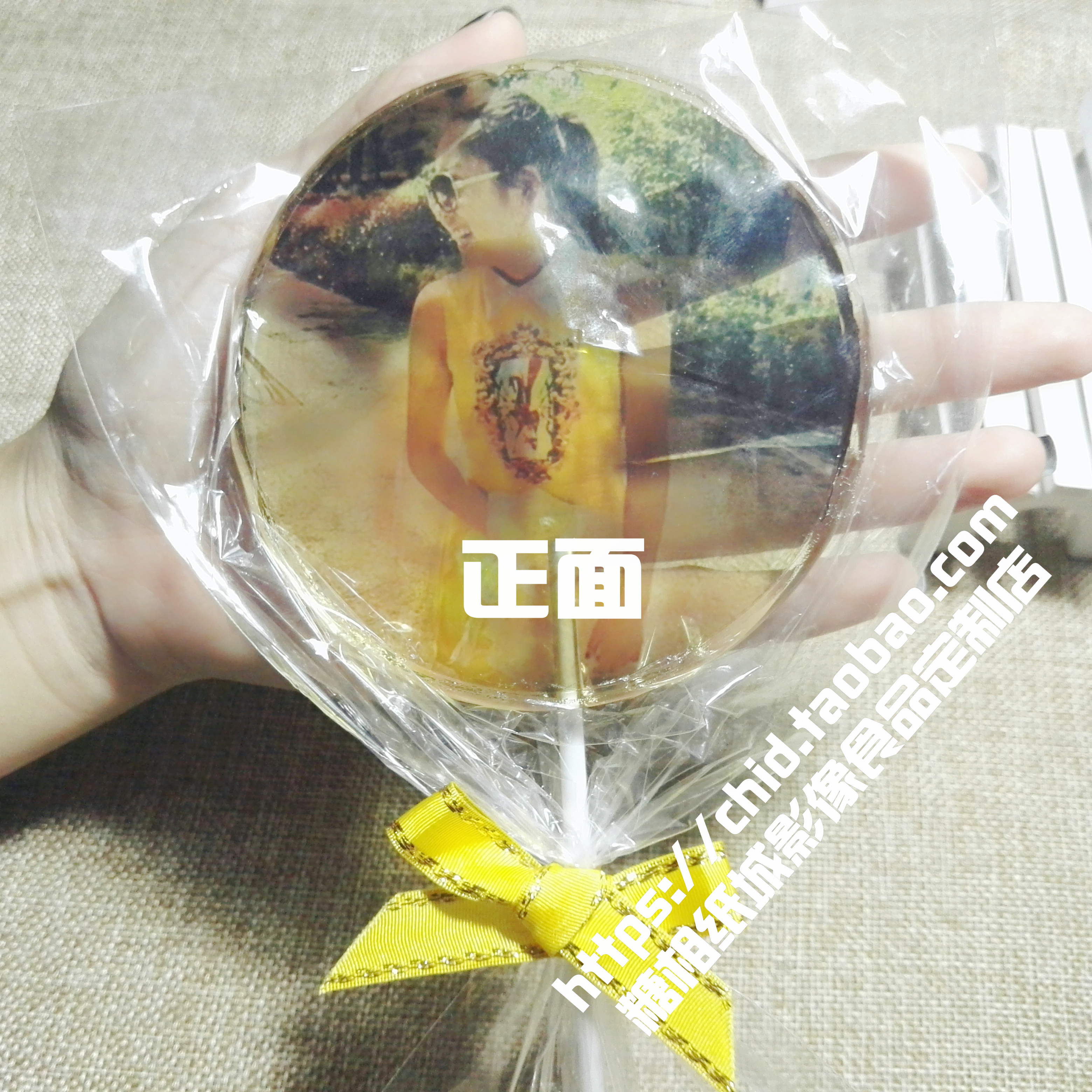 新品超大双面透明水晶照片棒棒糖礼盒装定制心形手工创意可爱网红在类目 零食/坚果/特产, 糖果零食/果冻/布丁, 糖果中 - 来自Buy2taobao.com提供专业的淘宝代购服务