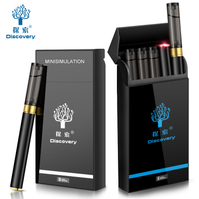 探索正品电子烟新款男女戒烟神器产品小蒸汽姻大烟雾烟弹茶烟2018