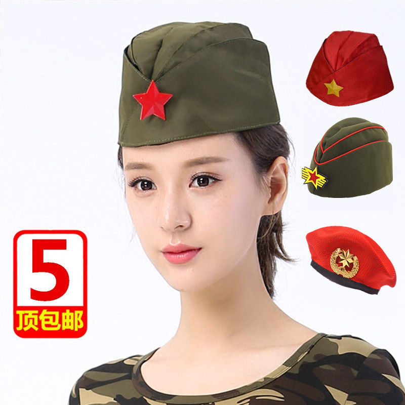 水兵舞帽子女迷彩新款战狼通用贝雷帽演出船型绿色特种兵军迷男帽在类目 运动/瑜伽/健身/球迷用品, 舞蹈/健美操/体操, 广场舞, 广场舞配件中 - 来自Buy2taobao.com提供专业的淘宝代购服务