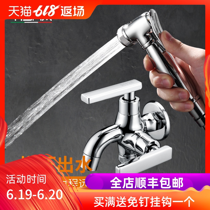 艺莎冲洗器洁身净身妇洗器喷头双开全铜单冷水嘴龙头马桶喷枪套装在类目 家装主材, 卫浴用品, 净身妇洗器中 - 来自Buy2taobao.com提供专业的淘宝代购服务