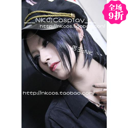 ___NKのCosplay假发|NANA 大崎娜娜|鬼灯的冷彻 鬼灯|中分有头皮在类目 模玩/动漫/周边/cos/桌游, Cosplay服饰/道具/服务, COSPLAY配件/道具/人偶服中 - 来自Buy2taobao.com提供专业的淘宝代购服务