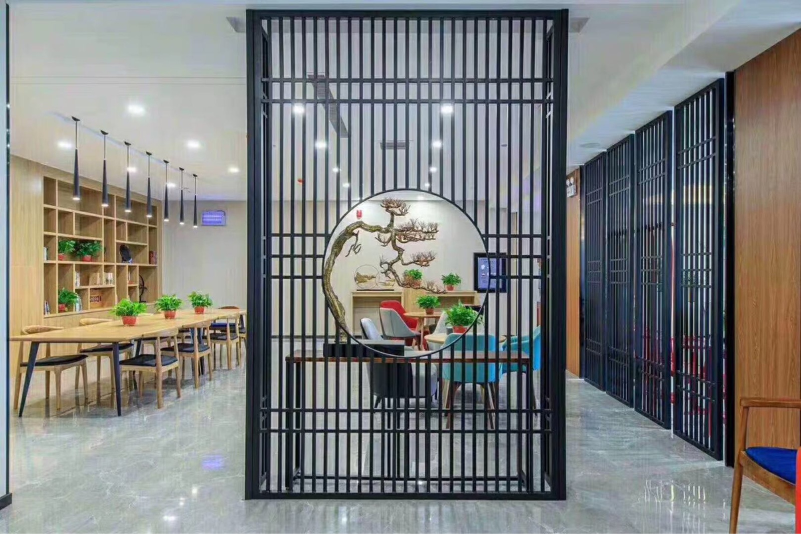 輕奢簡約現代時尚入戶玄關裝飾北歐式屏風隔斷酒店臥室客廳小戶型在類目 商業/辦公傢俱, 辦公傢俱, 屏風隔斷, 高隔斷/隔牆中 - 來自Buy2taobao.com提供專業的淘寶代購服務