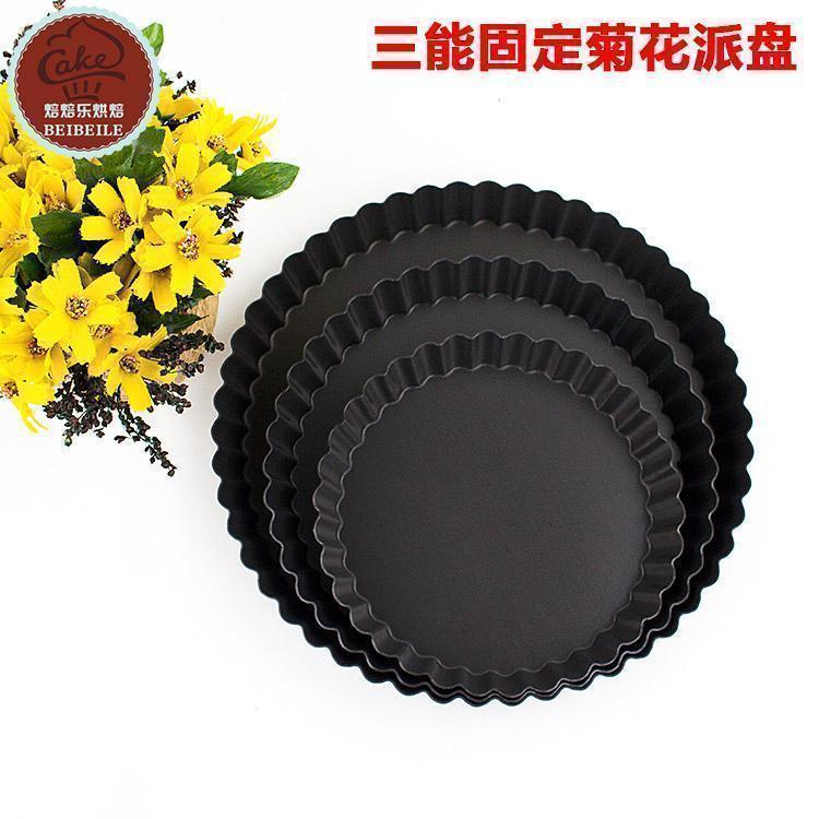 三能模具 6 8 10寸 硬膜披萨盘 比萨盘 pizza 固底菊花派盘5552在类目 厨房/烹饪用具, 厨用小工具/厨房储物, DIY模具中 - 来自Buy2taobao.com提供专业的淘宝代购服务