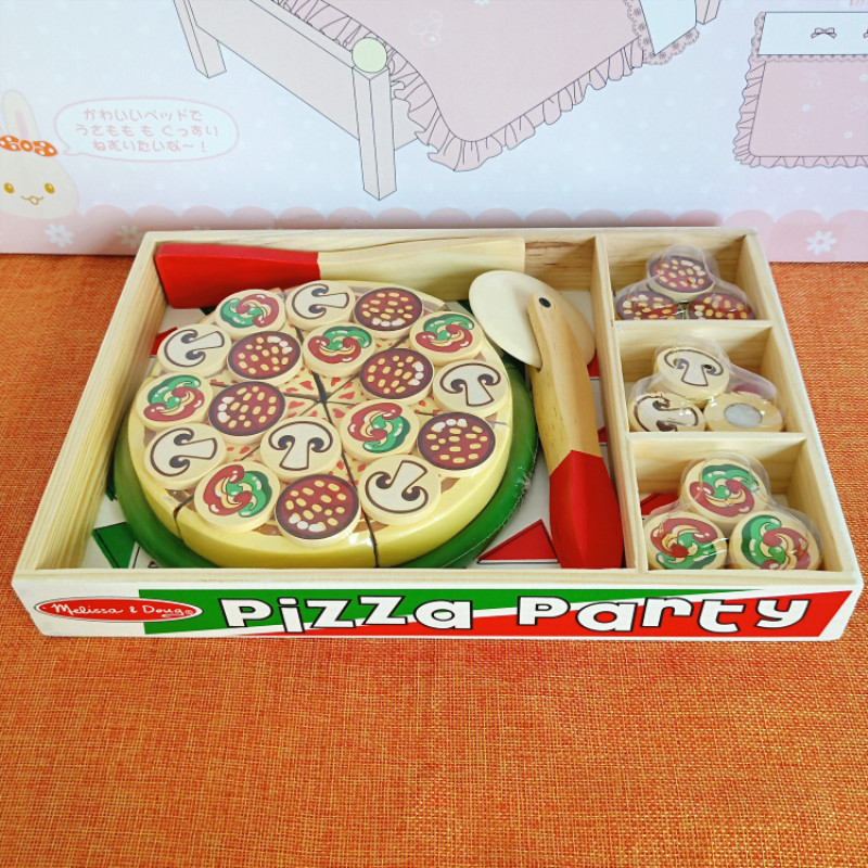 木制仿真披萨套装pizza儿童过家家切切益智男女孩玩具新年礼物|ruв категории игрушка/коляска/головоломка/блоки/модель, моделирование/играть в игрушки, честно смотреть - от Buy2taobao.com для оказания профессиональной услуги покупки агента Taobao