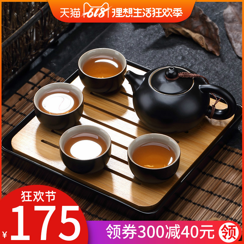 旅行套装便携陶瓷功夫茶具茶杯便携式家用简约喝茶小杯子茶壶迷你|msdalam kategori pinggan mangkuk, set teh, Kung Fu teh - dari Buy2taobao.com untuk memberikan perkhidmatan ejen Taobao profesional membeli