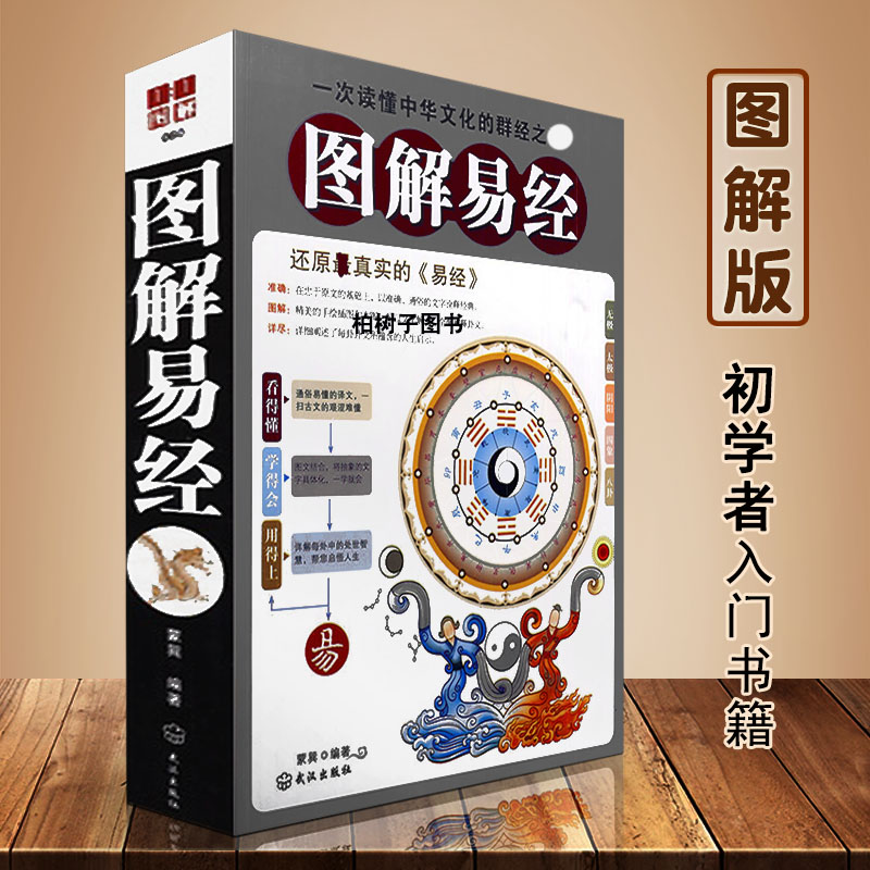 图解易经 周易入门基础图书 六爻六壬书籍 易懂实用