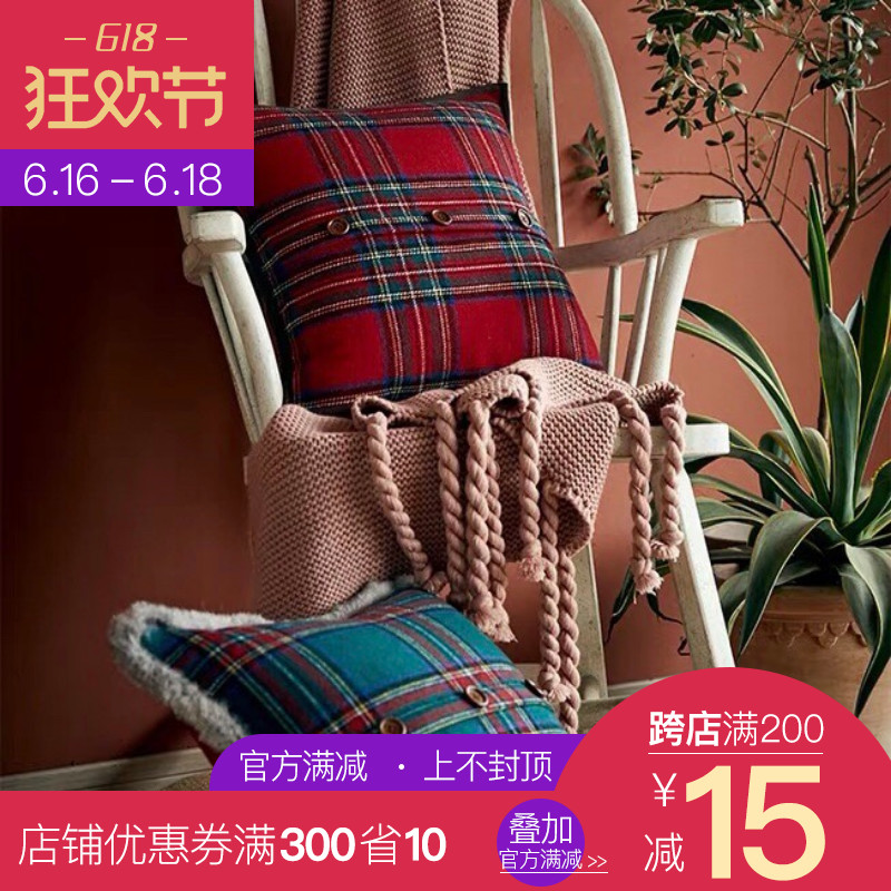 蜡笔派苏格兰抱枕北欧沙发靠背垫家用靠枕床头腰枕格纹定制抱枕|msdalam kategori rumah Fabrik, bantal/bantal - dari Buy2taobao.com untuk memberikan perkhidmatan ejen Taobao profesional membeli