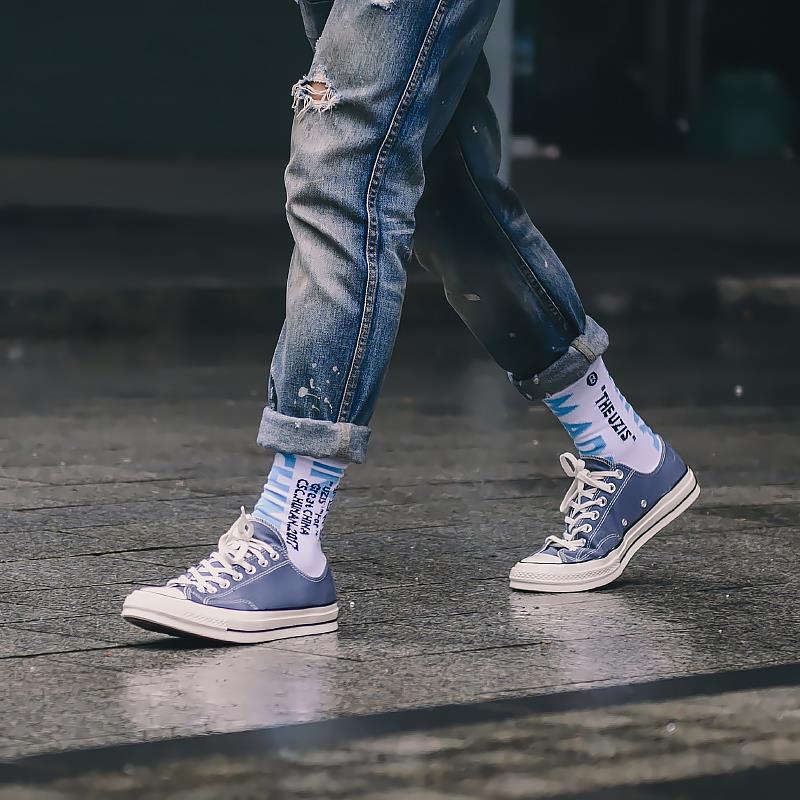 UZIS中国制造 white off aj1联名北卡蓝OW帆布鞋搭配袜子男篮球袜在类目 运动包/户外包/配件, 运动袜中 - 来自Buy2taobao.com提供专业的淘宝代购服务