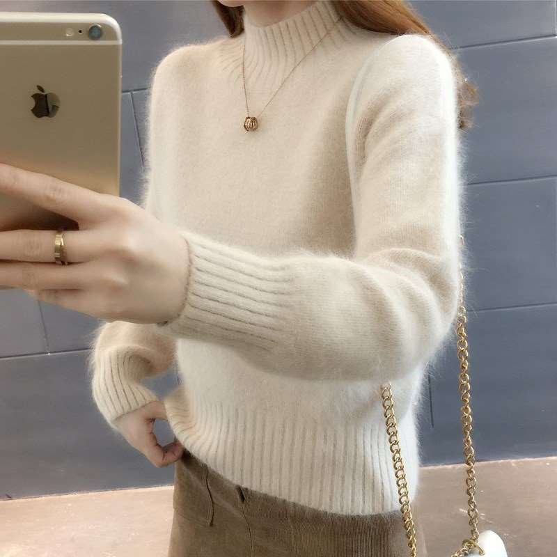 knitting winter have cash less than that is registered in the accounts Sweater Autumn and winter Critical Edition Primer Loose money Fluffy Autumn sweater have cash less than that is registered in the accountsin the Women's clothing/Boutique , Sweaters category - from Buy2taobao.com to provide professional Taobao agent buy service