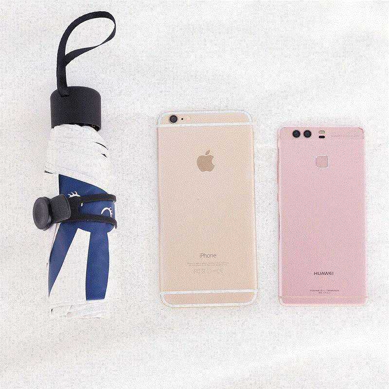 Ultralight Super small Mini Five folding umbrella rain or shine Dual use Like a breath of fresh air Parasol Small Portable Take it with youin the Home Daily , Umbrella/Rain gear/Rain/Moistureproof , Umbrella category - from Buy2taobao.com to provide professional Taobao agent buy service