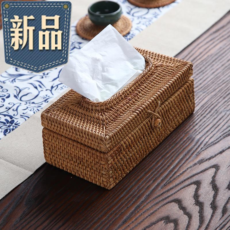 Vietnam Rattan Paper sleeve Tissue box Napkin Box Tissue box environmental protection tissue vehicle Tissue box Largein the Storage consolidation , Home Storage appliances , Pouch , Towel sets category - from Buy2taobao.com to provide professional Taobao agent buy service