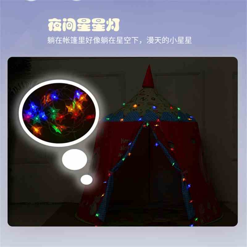 LED五彩小星星灯串儿童帐篷装饰圣诞婚庆六一节礼物室内外挂灯饰在类目 玩具/童车/益智/积木/模型, 电子/发光/充气/整蛊玩具, 发光玩具中 - 来自Buy2taobao.com提供专业的淘宝代购服务