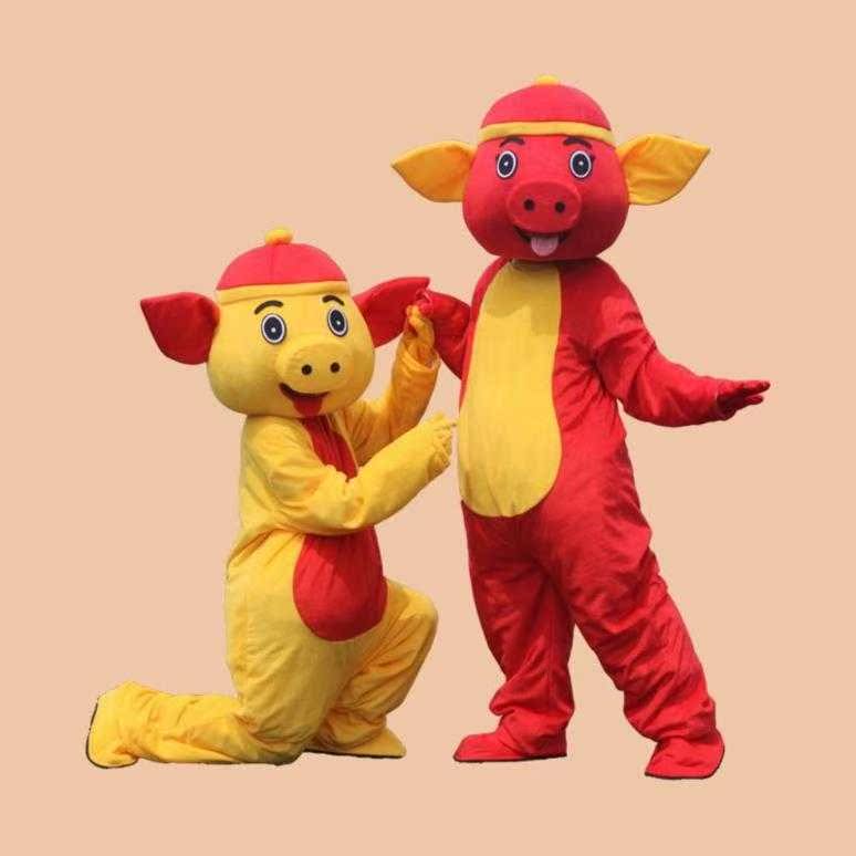卡通人偶服装儿童大型幼儿宣传连体动漫猪猪新年娃娃玩偶服求婚|msdalam kategori mod main/animasi/Zhou Bian/cos/permainan papan, kostum cosplay/props/perkhidmatan, aksesori COSPLAY/props/pakaian anak patung - dari Buy2taobao.com untuk memberikan perkhidmatan ejen Taobao profesional membeli