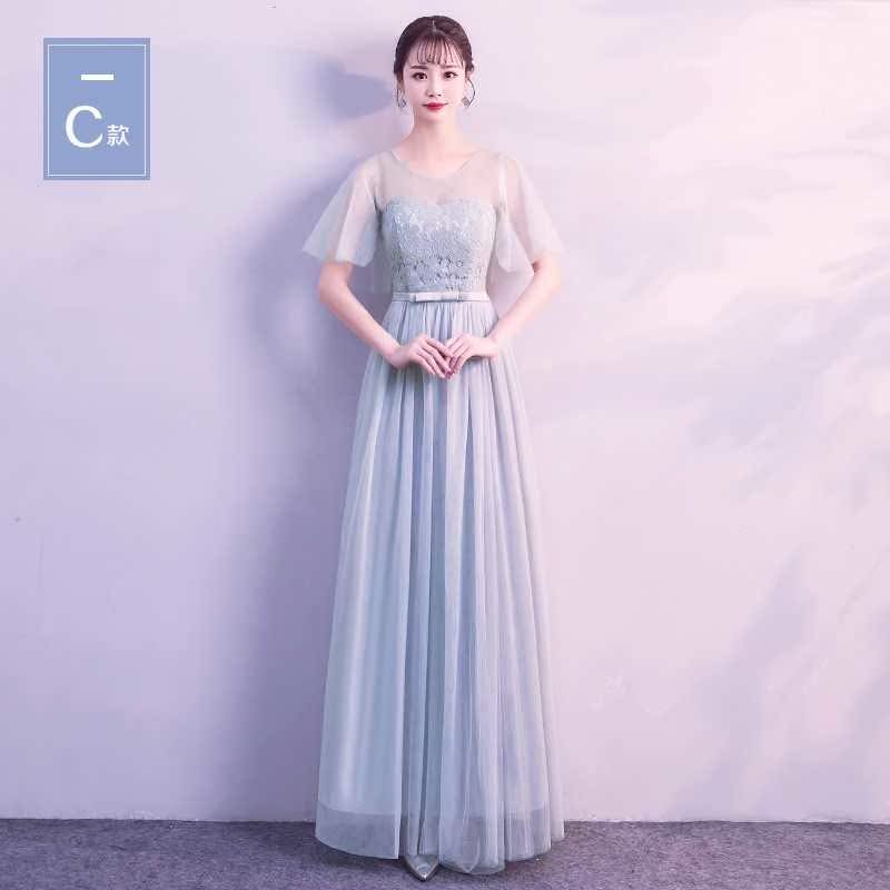 姐妹团伴娘服中式灰色端庄粉红色保守晚礼服特色毕业 高档高雅在类目 女装/女士精品, 婚纱/旗袍/礼服, 礼服/晚装中 - 来自Buy2taobao.com提供专业的淘宝代购服务