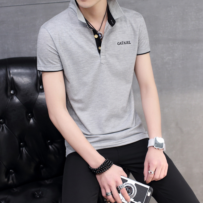 summer Lapel T-shirt Short sleeved 2018 Summer wear new pattern man clothes summer Led Mature men's wearin the Sportswear/Casual Clothing , Sports POLO Shirts category - from Buy2taobao.com to provide professional Taobao agent buy service