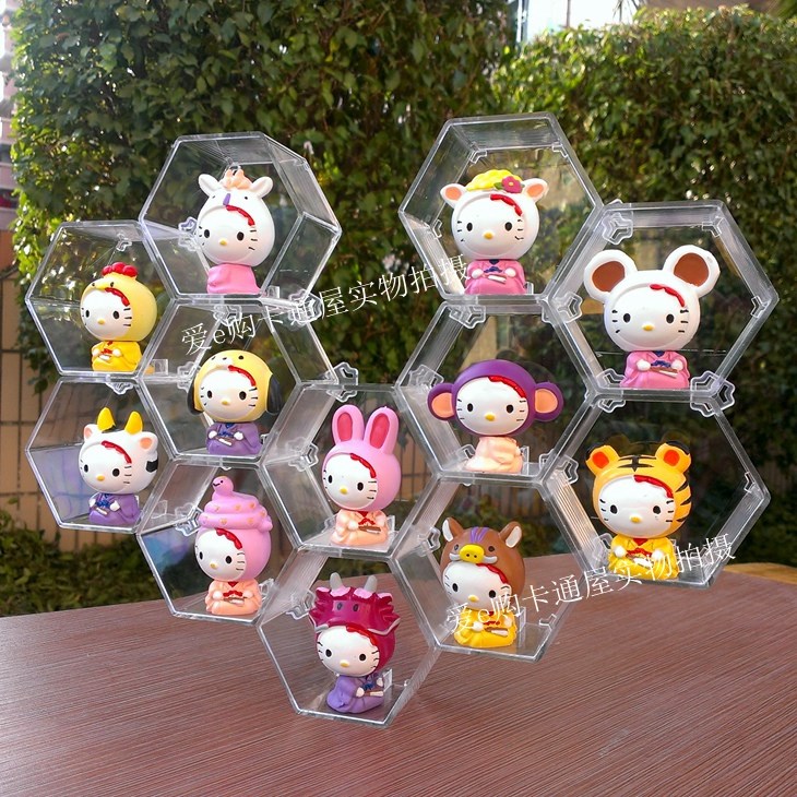 Hello Kitty12 Twelve zodiac dolls Decoration A birthday present Ha myself KT Katie Cat Graduatedin the 3C Digital Accessories, Cell Phone Accessories , Mobile dust plugs category - from Buy2taobao.com to provide professional Taobao agent buy service
