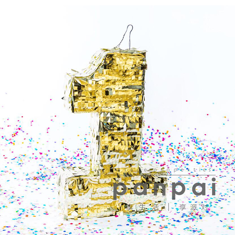 DIY皮纳塔儿童生日派对用品聚会游戏砸糖道具敲打pinata立体数字在类目 节庆用品/礼品, 糖盒/糖盒配件中 - 来自Buy2taobao.com提供专业的淘宝代购服务