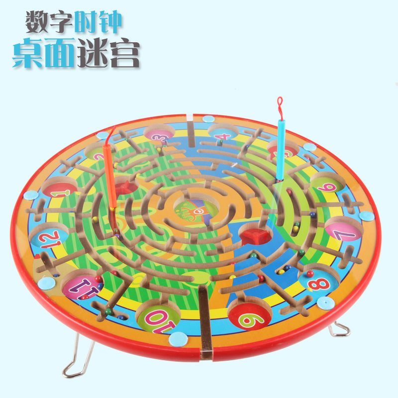 磁性迷宫木质木制早教益智力儿童走珠走球玩具宝宝2-3-5-6-7-8岁在类目 玩具/童车/益智/积木/模型, 解锁/迷宫/魔方/智力玩具, 迷宫类中 - 来自Buy2taobao.com提供专业的淘宝代购服务