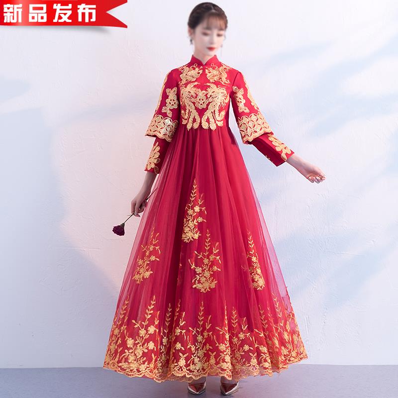 款a型女套装开业敬酒服礼服裙裙a字敬酒女d姐妹玫红色结婚晚礼服|ruв категории Женская одежда, Cвадебные платья, платье/вечернее платье - от Buy2taobao.com для оказания профессиональной услуги покупки агента Taobao