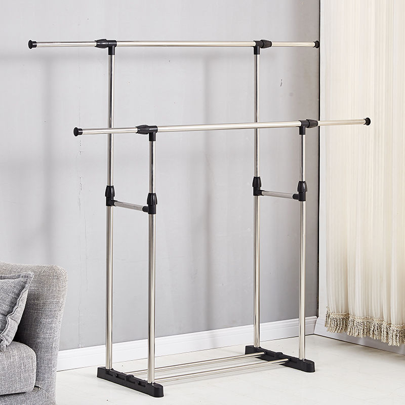 晾衣架落地不锈钢晒衣架卧室阳台伸缩折叠升降凉衣架衣杆架挂衣架|ruв категории жилой мебели, рама тип, вешалка - от Buy2taobao.com для оказания профессиональной услуги покупки агента Taobao