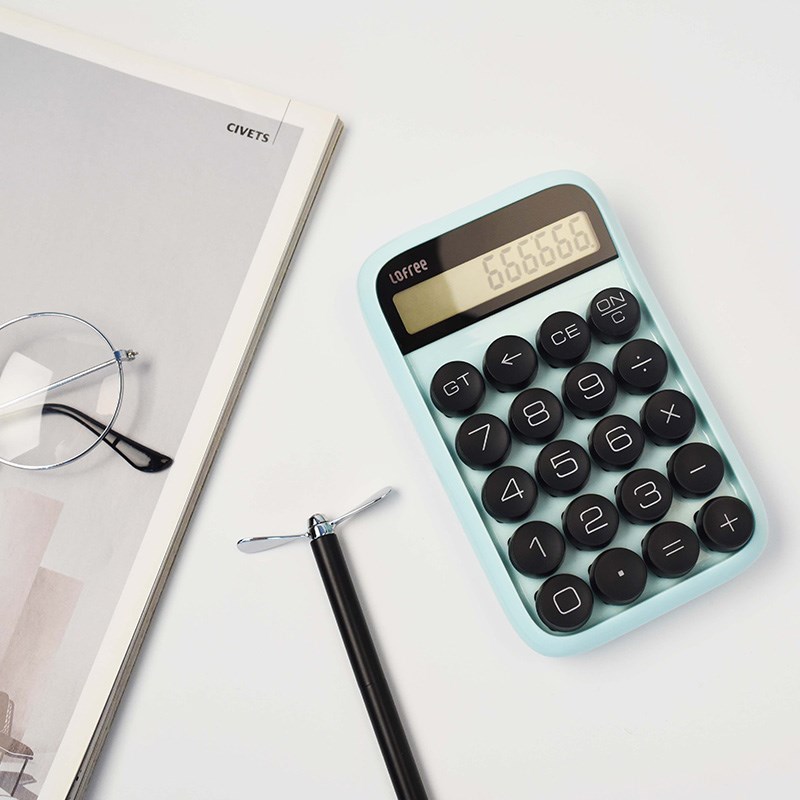 Lofree Jelly Bean Mini Calculator student Portable Retro colour Mint Green Mechanics to work in an office Calculatorin the Electronic Dictionary/Electronic paper book/Stationery , Calculator category - from Buy2taobao.com to provide professional Taobao agent buy service