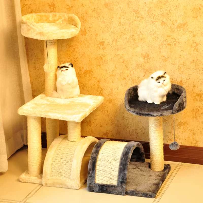 猫爬架 剑麻猫抓板柱实木猫树猫跳台家具猫架猫窝猫咪用品猫玩具|ruв категории животное/Животное питание и принадлежностей, кошка/собака игрушка, кошка на раме - от Buy2taobao.com для оказания профессиональной услуги покупки агента Taobao