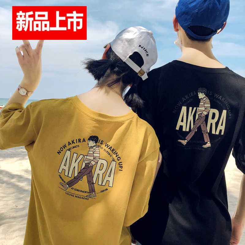 短袖情侣服ins潮夏季2019年港风学生网红t恤宽松百搭男女通穿半袖|ruв категории плесень играть/Аниме/вокруг/cos/настольные игры, Косплей одежды/реквизит/услуги, Косплей мужской одежды - от Buy2taobao.com для оказания профессиональной услуги покупки агента Taobao